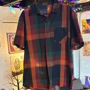 Plaid Short Sleeve Shirt